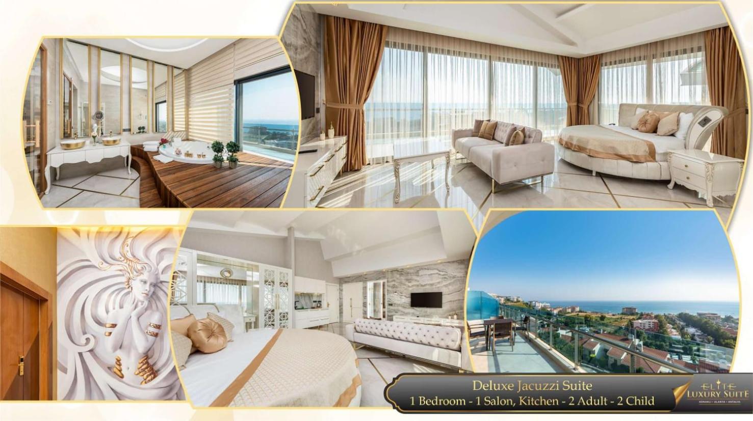 Elite Luxury Suite & Spa Alanya Eksteriør billede
